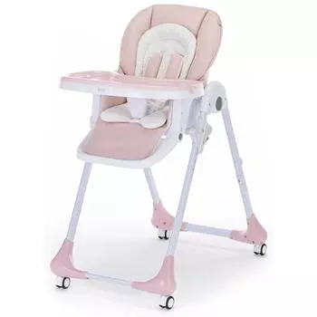 Nuovita Стульчик для кормления "Pratico", белый-розовый