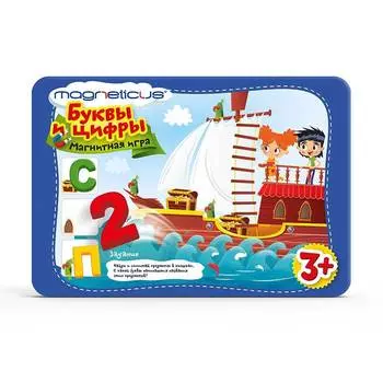 Обучающий набор MAGNETICUS Буквы и Цифры