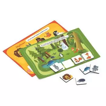 Обучающий набор MAGNETICUS POL-009 Животные в металл,уп,