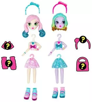 Off the Hook "Весеннее диско - набор из двух стильных кукол Ная 11 см и Дженни 11 см"