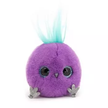 Orange Мягкая игрушка "КТОтик с пикающим звуком", фиолетовый, 13 см