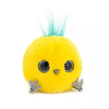 Orange Мягкая игрушка "КТОтик с пикающим звуком", желтый, 13 см