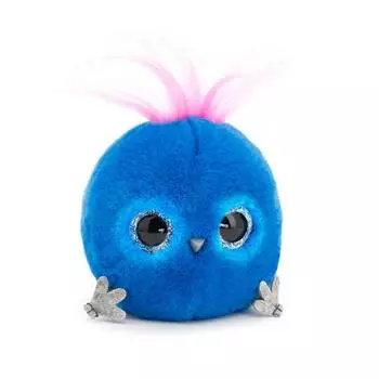 Orange Мягкая игрушка "КТОтик со светящимися глазами", темно-синий, 13 см