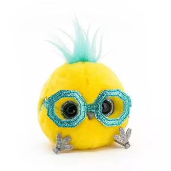 Orange Мягкая игрушка "КТОтик в забавных очках", желтый, 13 см