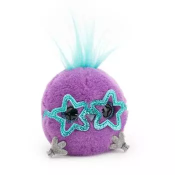 Orange Мягкая игрушка "КТОтик в забавных очках", фиолетовый, 13 см