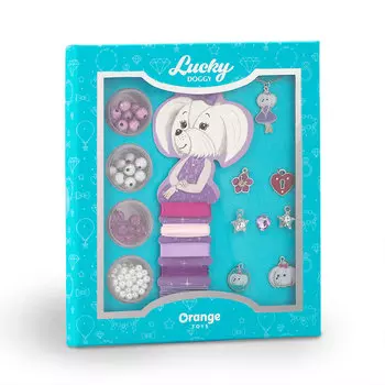 Orange Набор для создания украшений Lucky Doggy "Мальтезе"