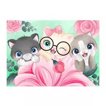 Origami Алмазная мозаика "Веселый денек", 30х40 см