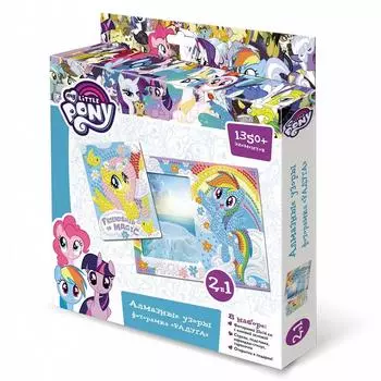 ORIGAMI Набор для творчества Алмазные узоры "Фоторамка радуга"