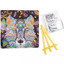 ORIGAMI Набор "Ночной Волк" Алмазные узоры 03214