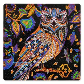 ORIGAMI Набор "Золотая Сова" Алмазные узоры 03215
