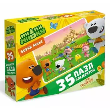 ORIGAMI Пазл "МиМиМишки. На закате", 35 элементов