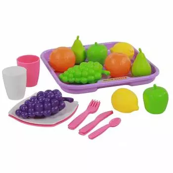 Palau Toys Игровой набор №2 с посудкой и подносом