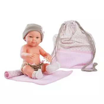 Paola Reina Кукла Бэби с рюкзаком и одеяльцем, 32 см