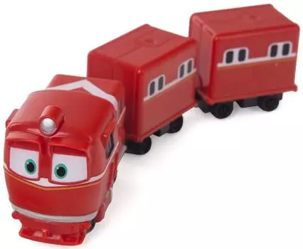 Паровозик с двумя вагонами Silverlit Robot Trains Альф