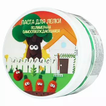 Паста для лепки и моделирования ARTIFACT 7501-88-06 зеленая