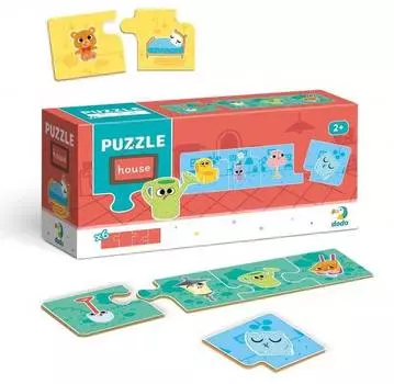 Пазл DODO ассоциации Дом 300268 (на английском языке)