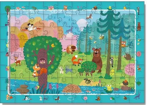 Пазл DODO На внимательность Лесные друзья