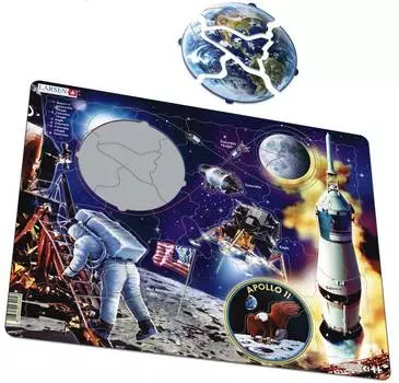 Пазл Larsen «Аполло 11» 50 деталей