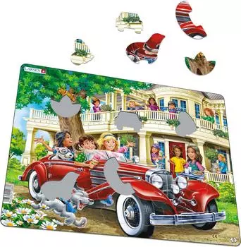 Пазл Larsen "Кабриолет", 40 элементов