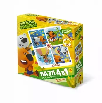 Пазл ORIGAMI 3515 МиМиМишки,Небосвод 4 в 1