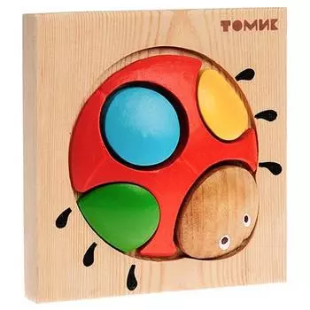 ТОМИК пазл "Божья коровка", 424