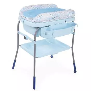 Пеленальный столик с ванночкой Chicco Cuddle &amp; Bubble Comfort, Ocean