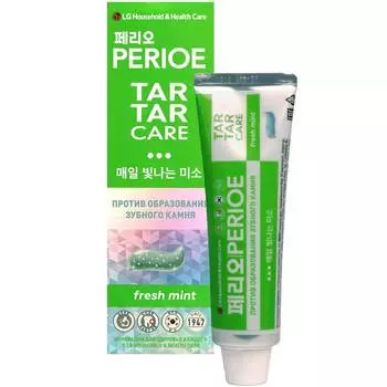Perioe Зубная паста Tar Tar Care Fresh Mint свежая мята, 120 г