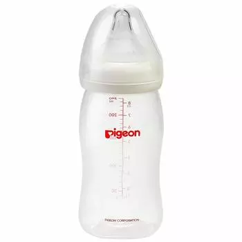 Pigeon Бутылочка для кормления Перистальтик Плюс 240мл, PP