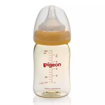 Pigeon Бутылочка для кормления SofTouch Перистальтик плюс PPSU, 160 мл
