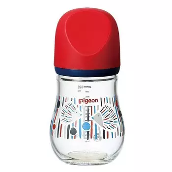 Pigeon Бутылочка для кормления SoftTouch Peristaltic Plus "Ёжик", 160 мл