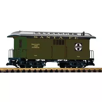 PIKO Багажный вагон SF (Santa Fe Railroad)