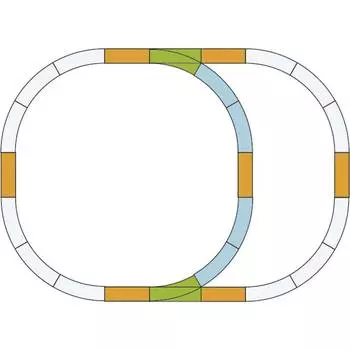 PIKO Дополнительный рельсовый набор