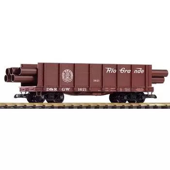 PIKO Гондола D&amp;RGW с трубами