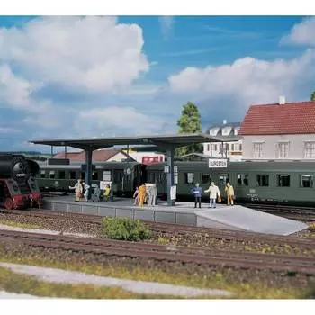 PIKO Элемент железной дороги Платформа “Burgstein”
