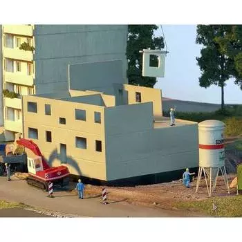 PIKO Элемент железной дороги "Строительная площадка панельного дома"