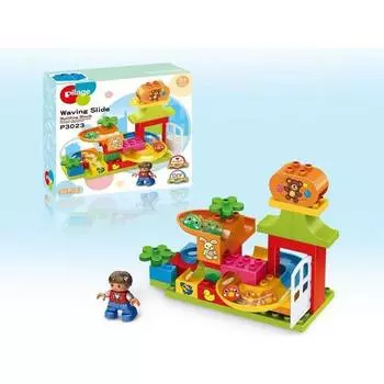 Pilage Конструктор Детские игрушки, лабиринт с шариками, 34 детали