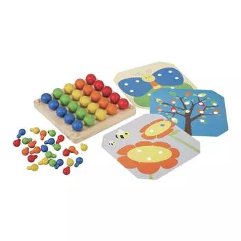 Plan Toys Мозаика "Гвоздики"