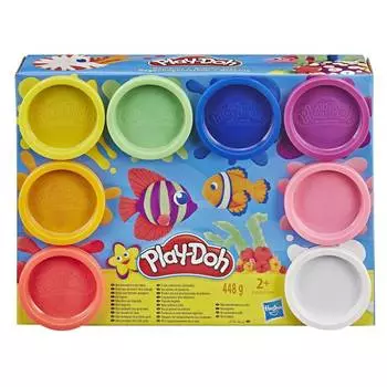 Play-Doh Набор пластилина Rainbow, 8 цветов