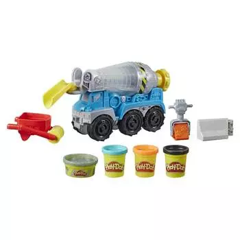 Play-Doh Wheels Набор для лепки "Бетономешалка" E68915L0