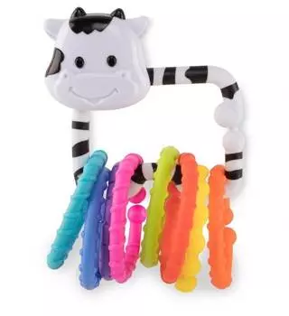 Погремушка HAPPY BABY 330086 MOO-RING