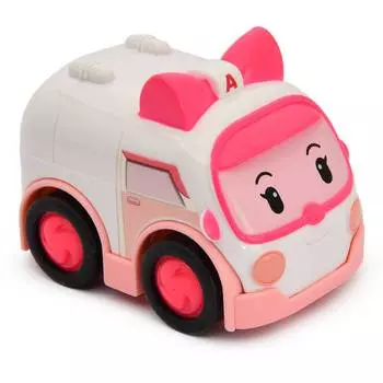 POLI Эмбер инерционная машинка, (8 см)