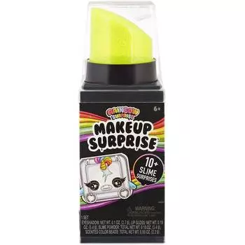Poopsie Rainbow Surprise Игровой набор Makeup с тенями и блеском для губ, салатовый