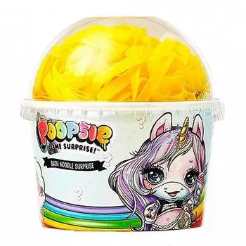 Poopsie Slime Surprise! Ароматические ленты для ванны, жёлтые