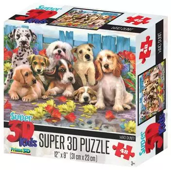 PRIME 3D "Лучшие друзья 13520" - 3D пазл