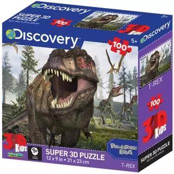 Prime 3D Стерео пазл "Тираннозавр"