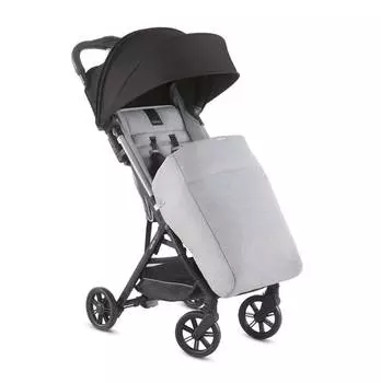 Прогулочная коляска Inglesina Quid с накидкой на ножки, Rock Black