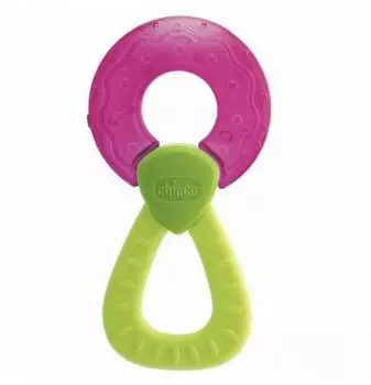 Прорезыватель Chicco Fresh Relax "Кольцо", розовое, 4+, 310412039
