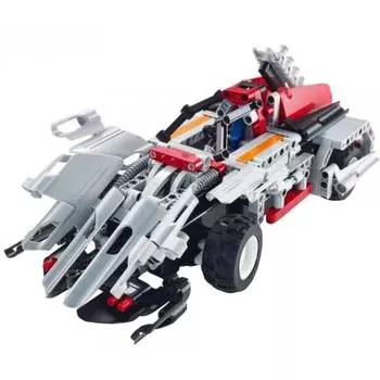 QiHui Радиоуправляемый конструктор Mechanical Master 2 в 1 Спорткары, 326 деталей