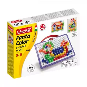 Quercetti Мозаика Фантастические цвета, 100 деталей