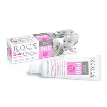 R.O.C.S. Pro Baby Зубная паста Минеральная защита и нежный уход, 45 г